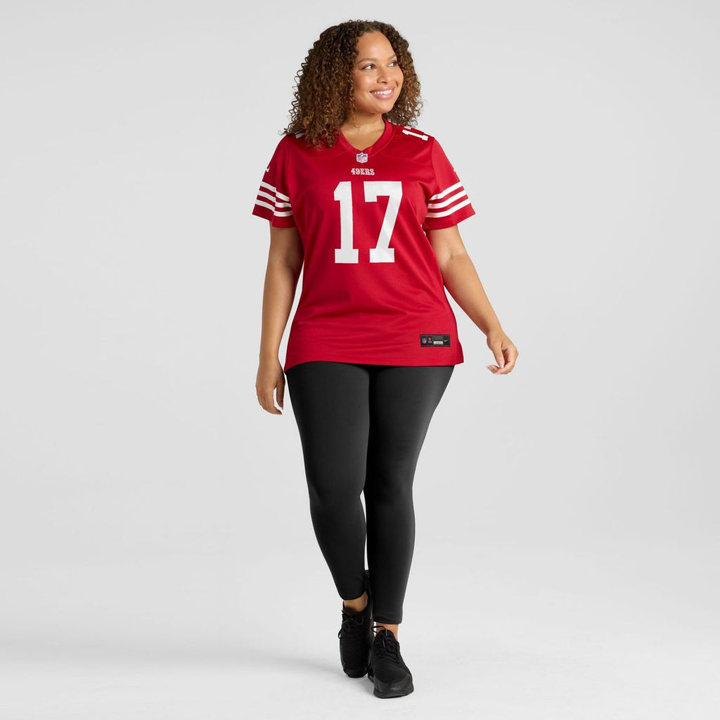 Jordan Watkins San Francisco 49ers Nike Women's Team Game Jersey -  Scarlet