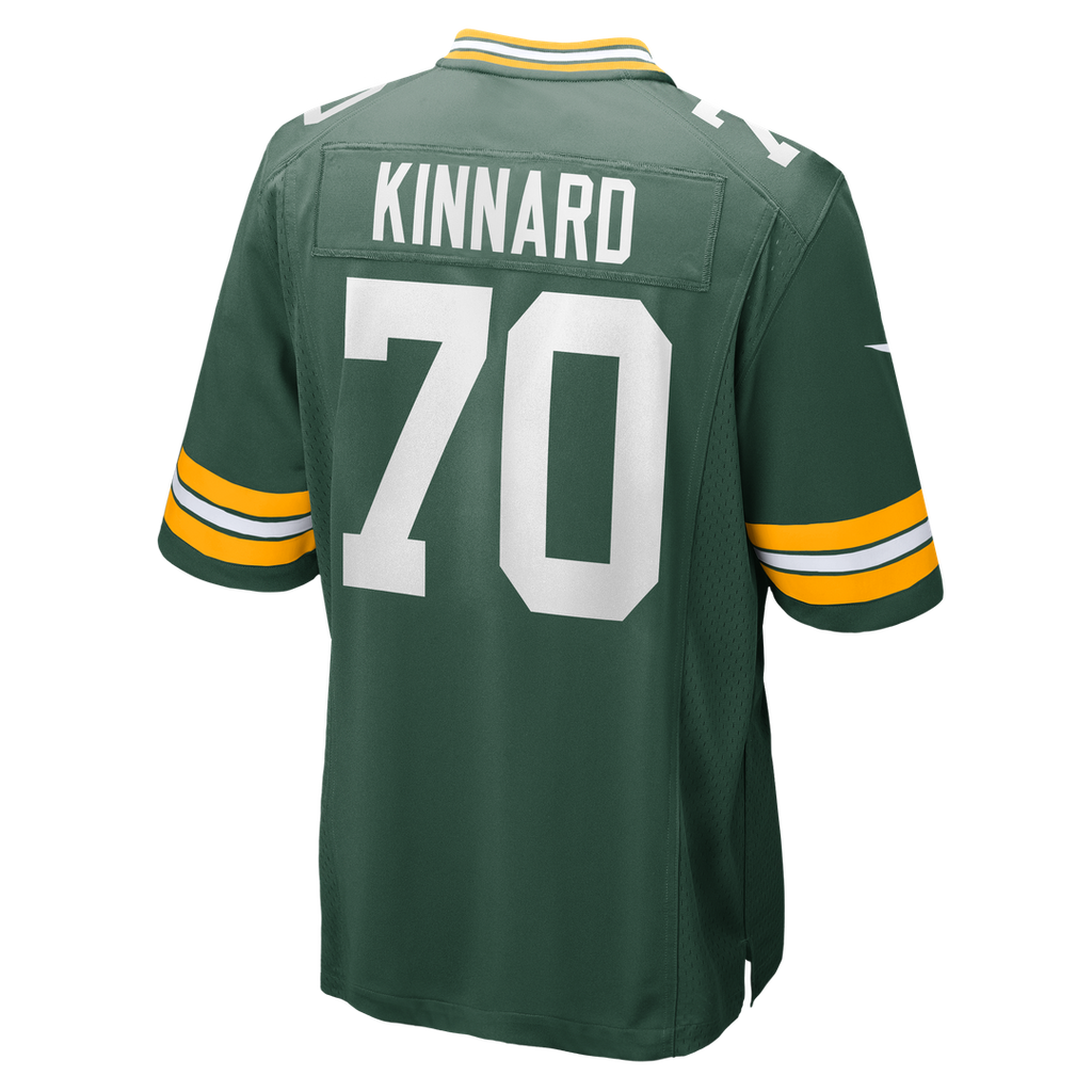 Darian Kinnard Green Bay Packers Nike Team Game Jersey -  Green