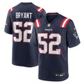Marcus Bryant New England Patriots Nike Team Game Jersey -  Navy