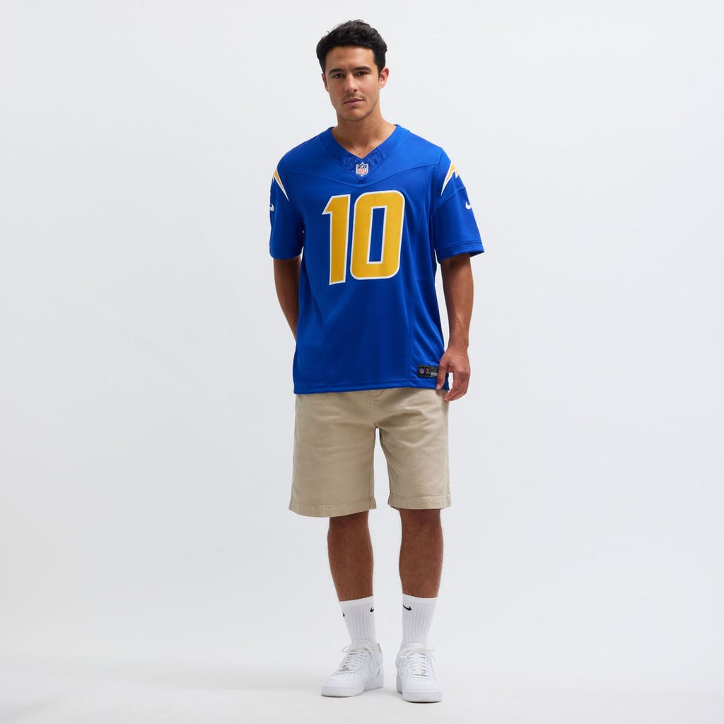 Justin Herbert Los Angeles Chargers Nike Alternate Charger Power Vapor F.U.S.E. Limited Jersey - Gold