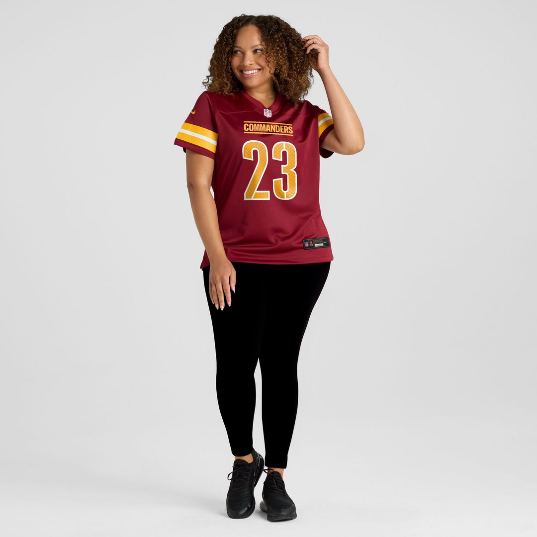 Trey Amos Washington Commanders Nike Women's Team Game Jersey -  Burgundy