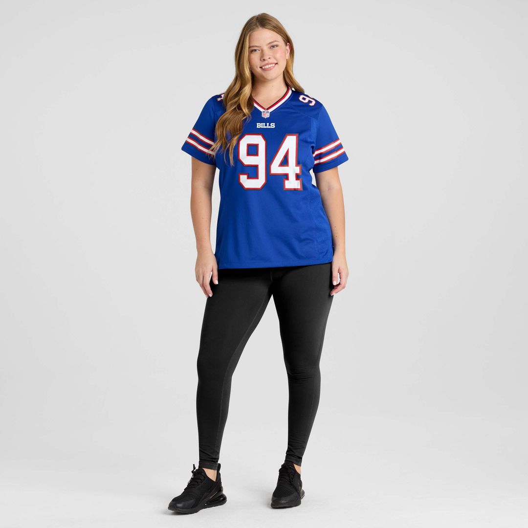 Landon Jackson Buffalo Bills Nike Women's Team Game Jersey -  Royal