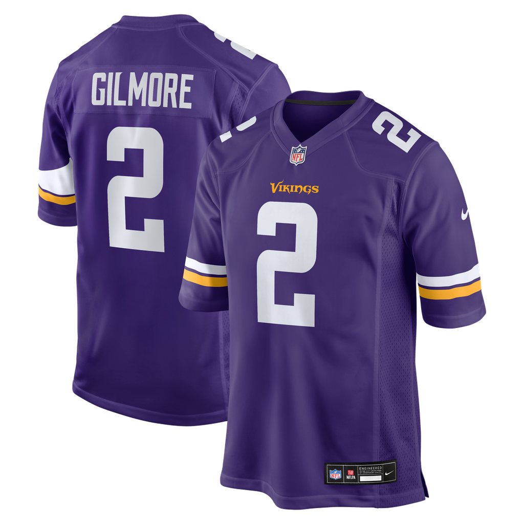 Stephon Gilmore Minnesota Vikings Nike  Game Jersey -  Purple