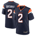 Patrick Surtain II Denver Broncos Nike Alternate Game Jersey - Navy