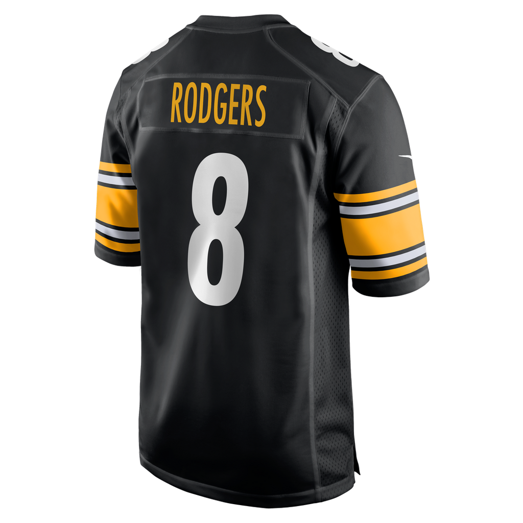 Aaron Rodgers Pittsburgh Steelers Nike Game Jersey - White