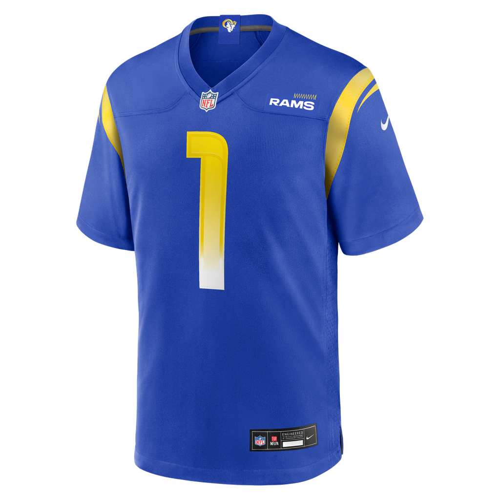 Emmanuel Forbes Jr. Los Angeles Rams Nike Team Game Jersey -  Royal