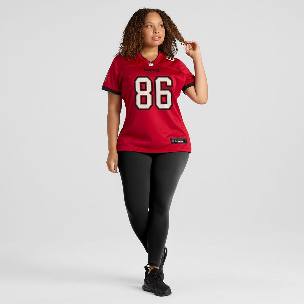 Evan Deckers Tampa Bay Buccaneers Nike Women's Team Game Jersey -  Red