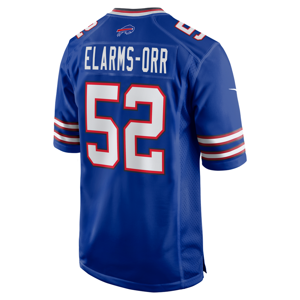 Kaleb Elarms-Orr Buffalo Bills Nike Team Game Jersey - Royal