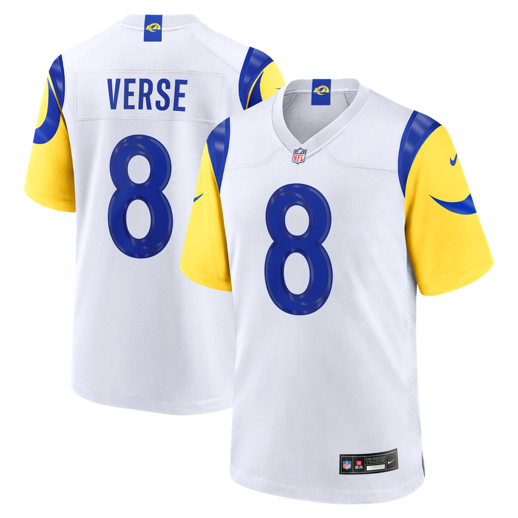 Jared Verse Los Angeles Rams Nike White Game Player Jersey - White