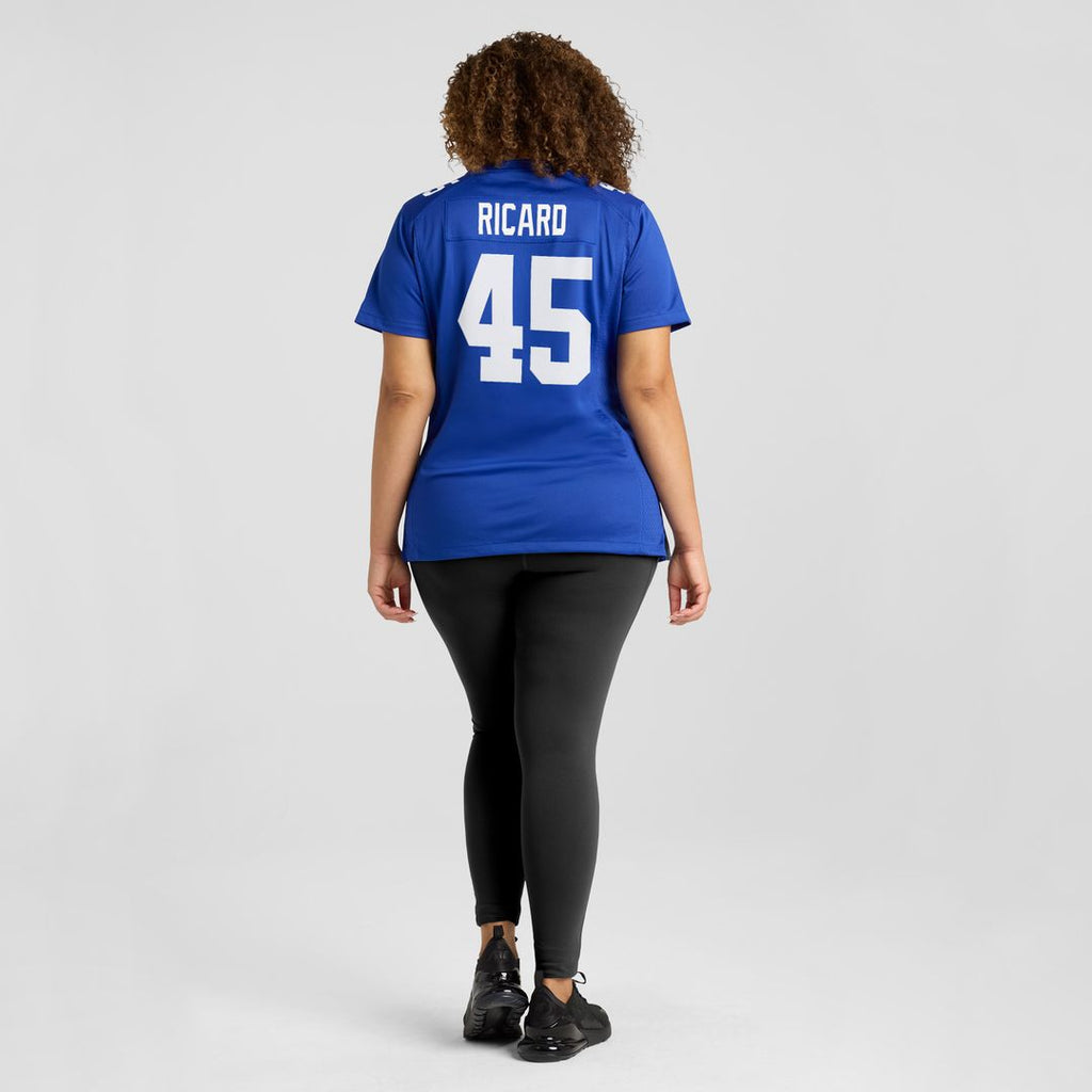 Patrick Ricard New York Giants Nike Women's Team Game Jersey -  Royal