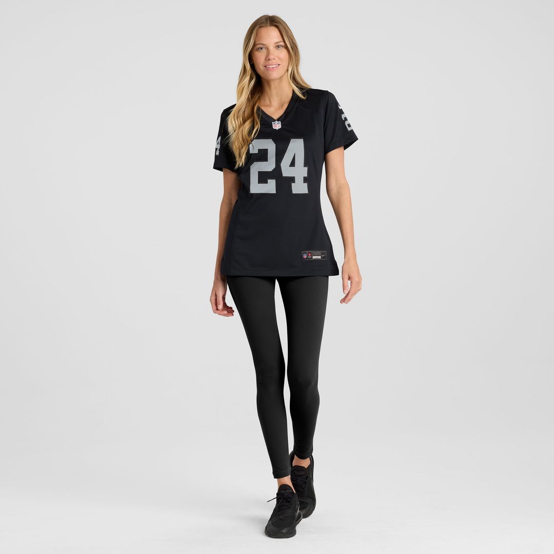 Marcus Peters Las Vegas Raiders Nike Women's Team Game Jersey -  Black