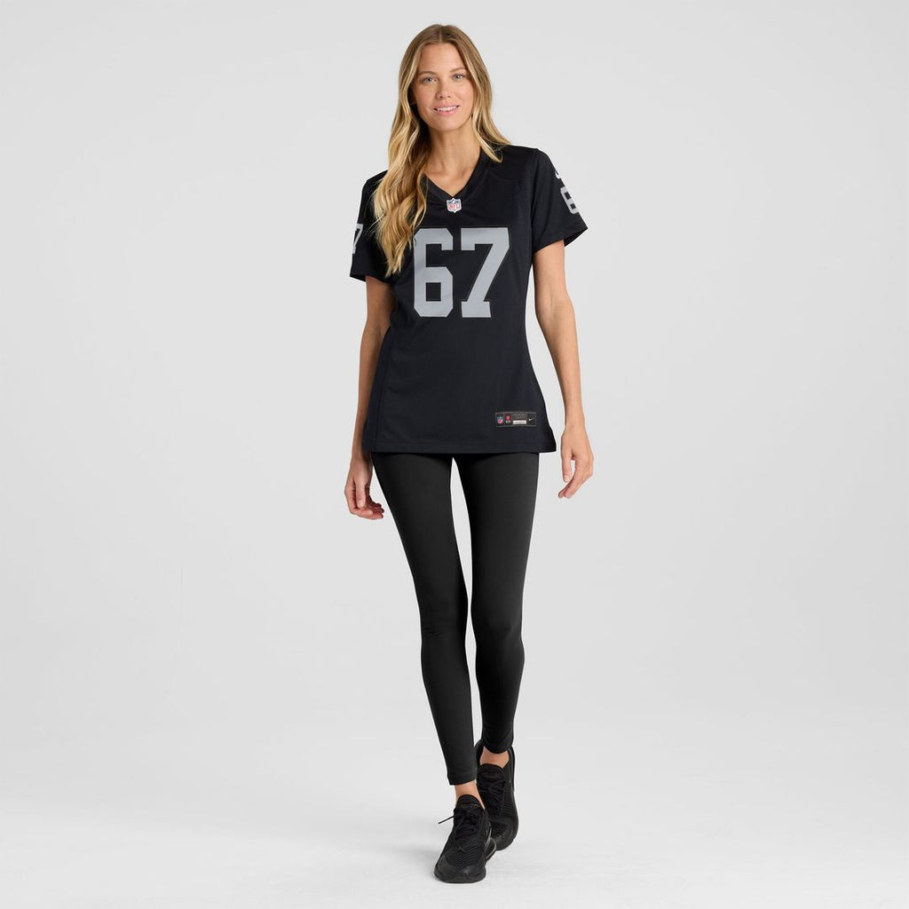 Will Putnam Las Vegas Raiders Nike Women's Team Game Jersey -  Black