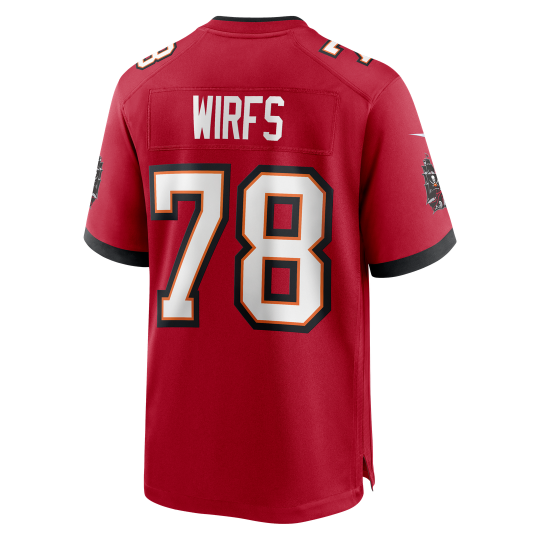 Tristan Wirfs Tampa Bay Buccaneers Nike  Game Jersey -  Red