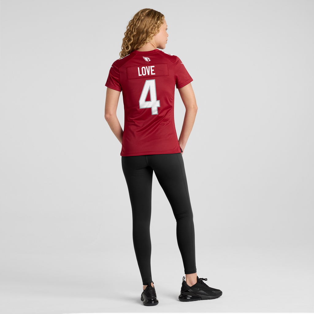 Jeremiyah Love Arizona Cardinals Nike Women's Game Jersey - Cardinal