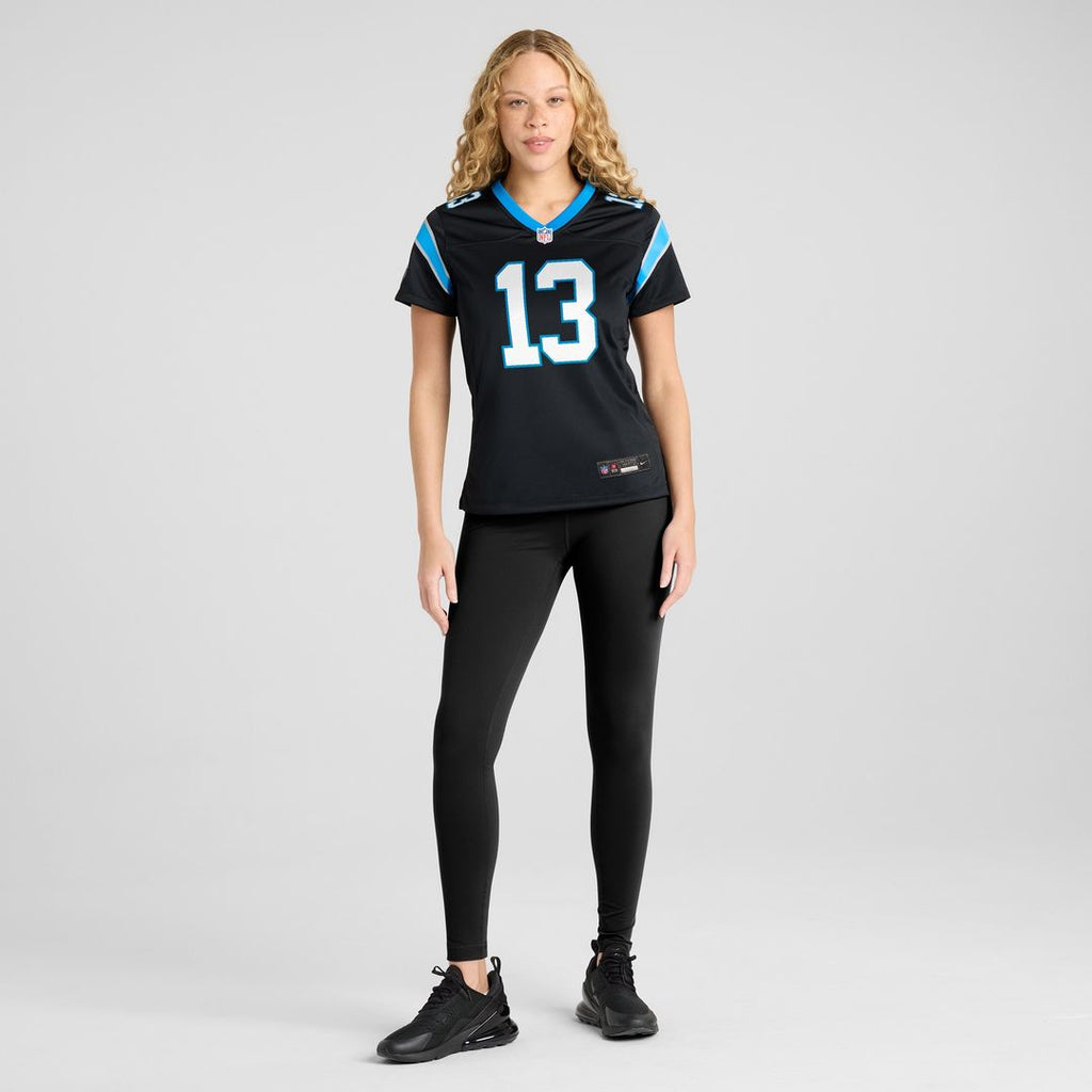 Hunter Renfrow Carolina Panthers Nike Women's Team Game Jersey -  Black