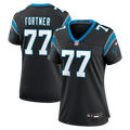 Luke Fortner Carolina Panthers Nike Women's Team Game Jersey -  Black