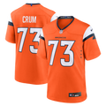Frank Crum Denver Broncos Nike Team Game Jersey -  Orange