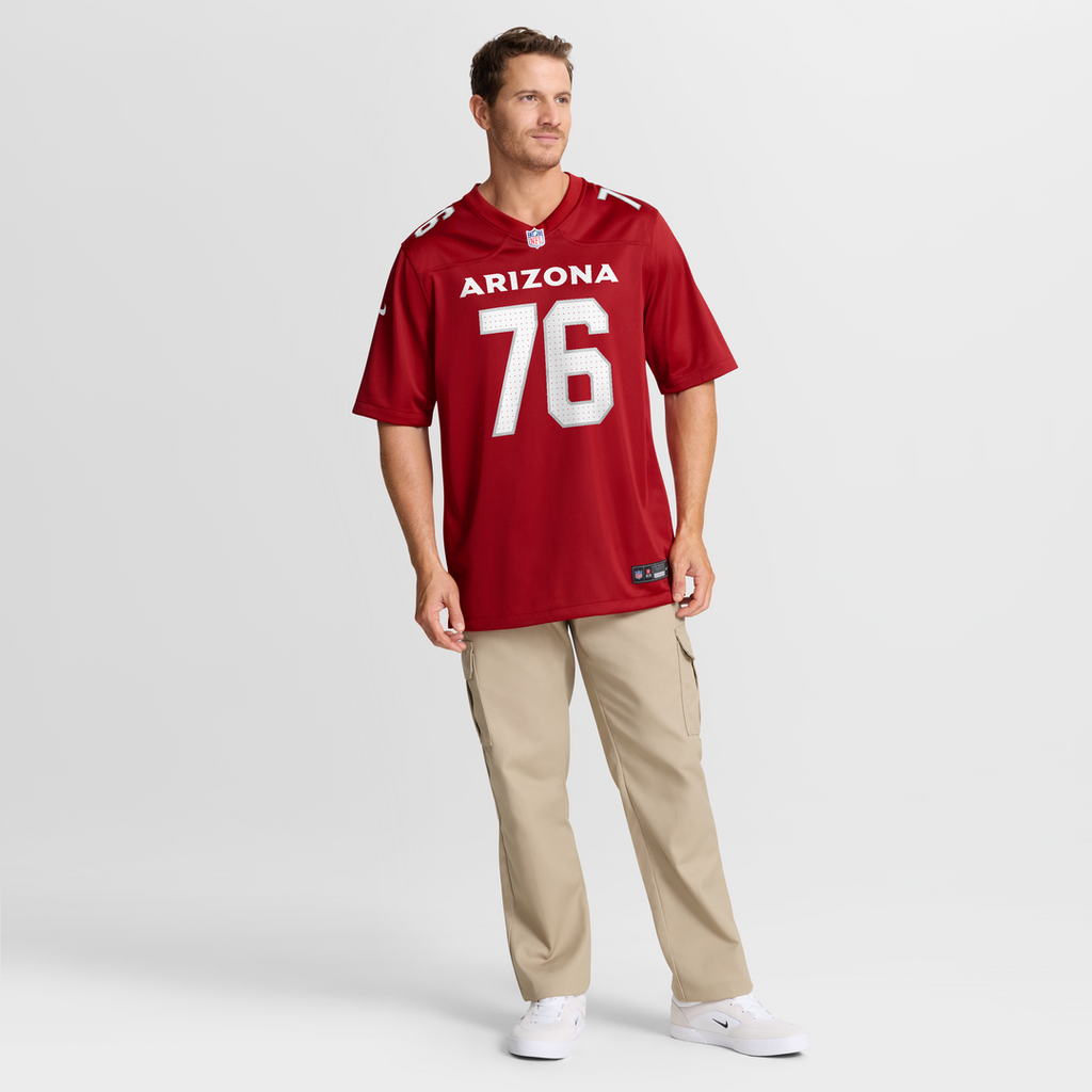 Will Hernandez Arizona Cardinals Nike Team Game Jersey -  Cardinal