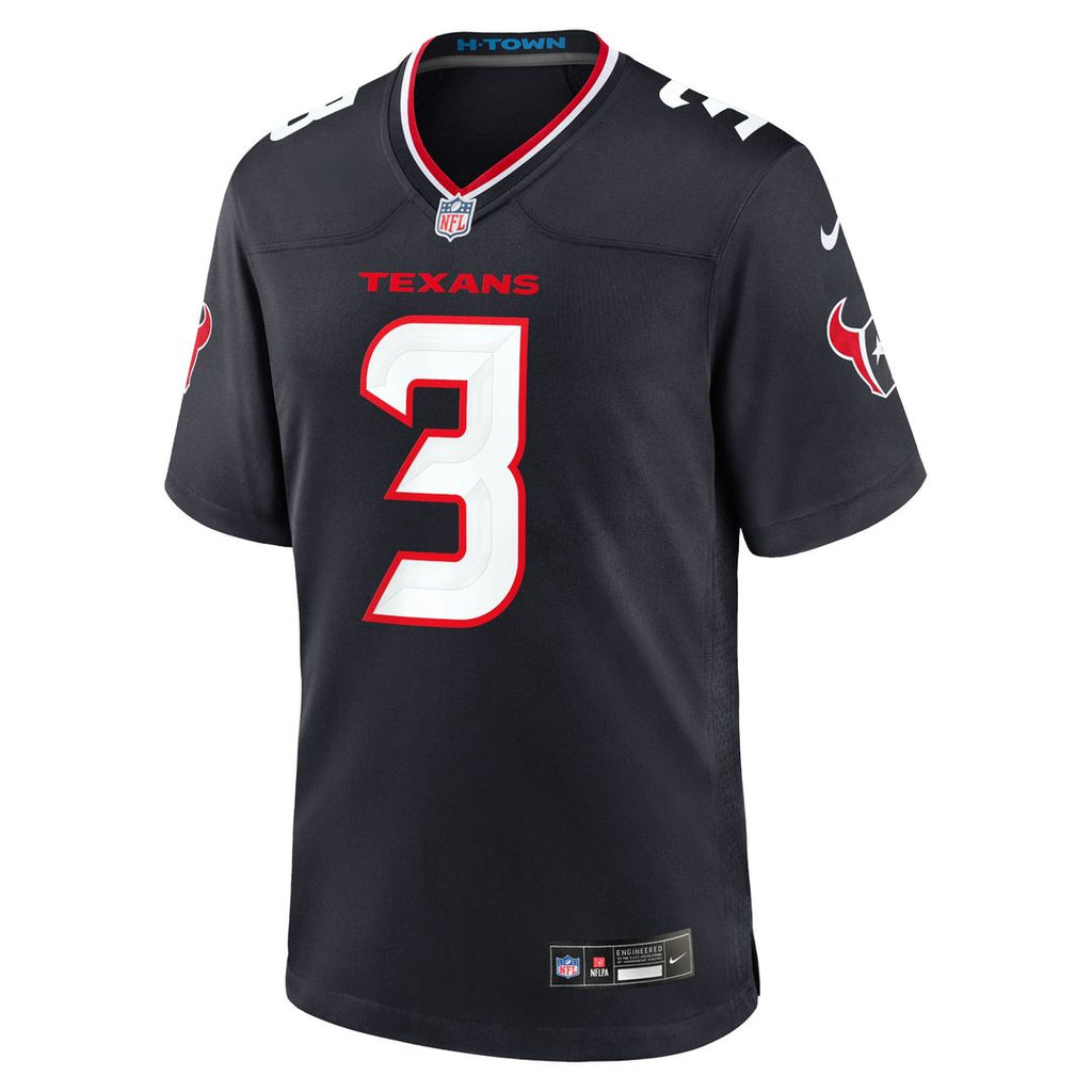 Tank Dell Houston Texans Nike Game Jersey -  White