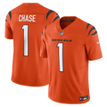 Ja'Marr Chase Cincinnati Bengals Nike Vapor F.U.S.E. Limited Jersey - Orange