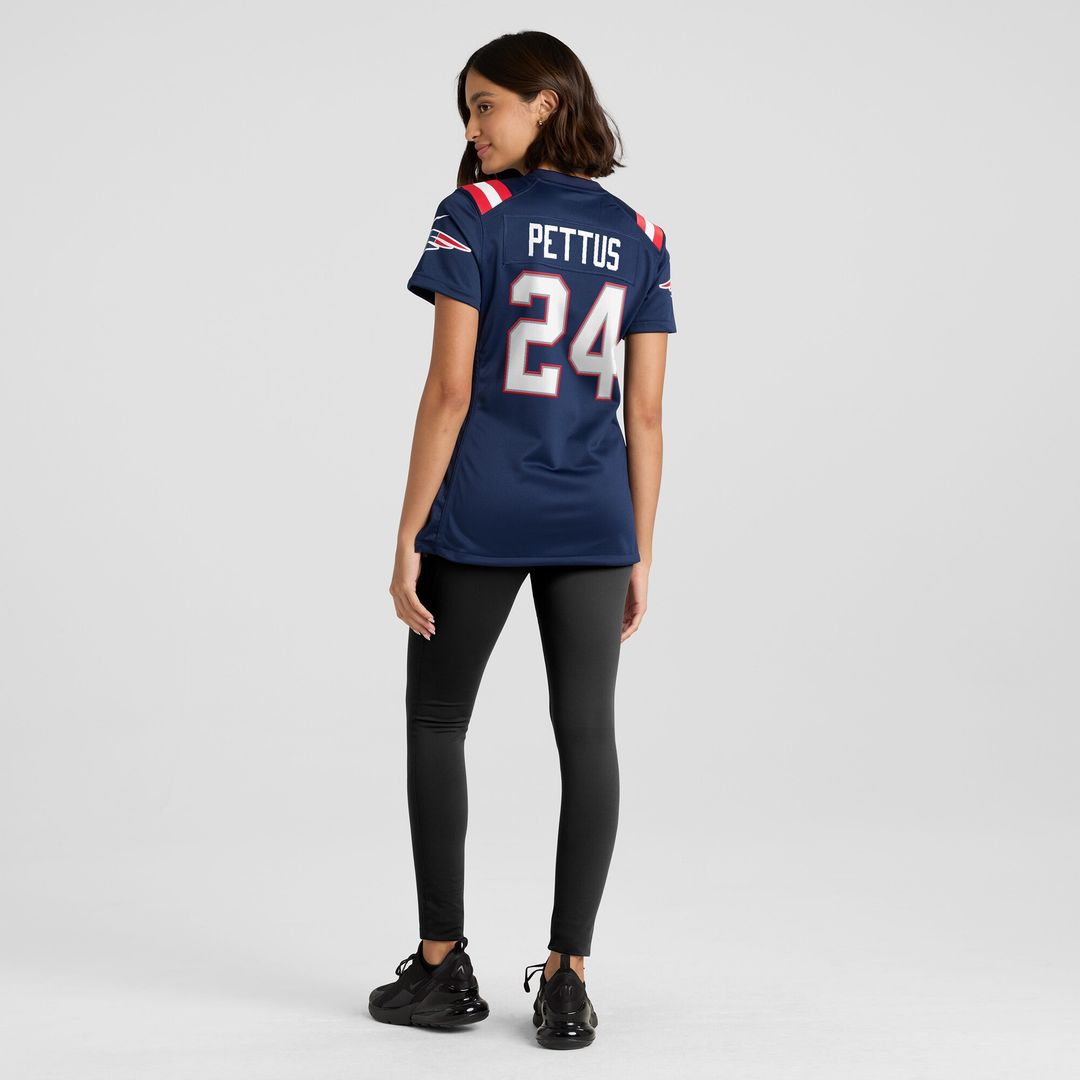 Dell Pettus New England Patriots Nike Women's Game Jersey - Navy