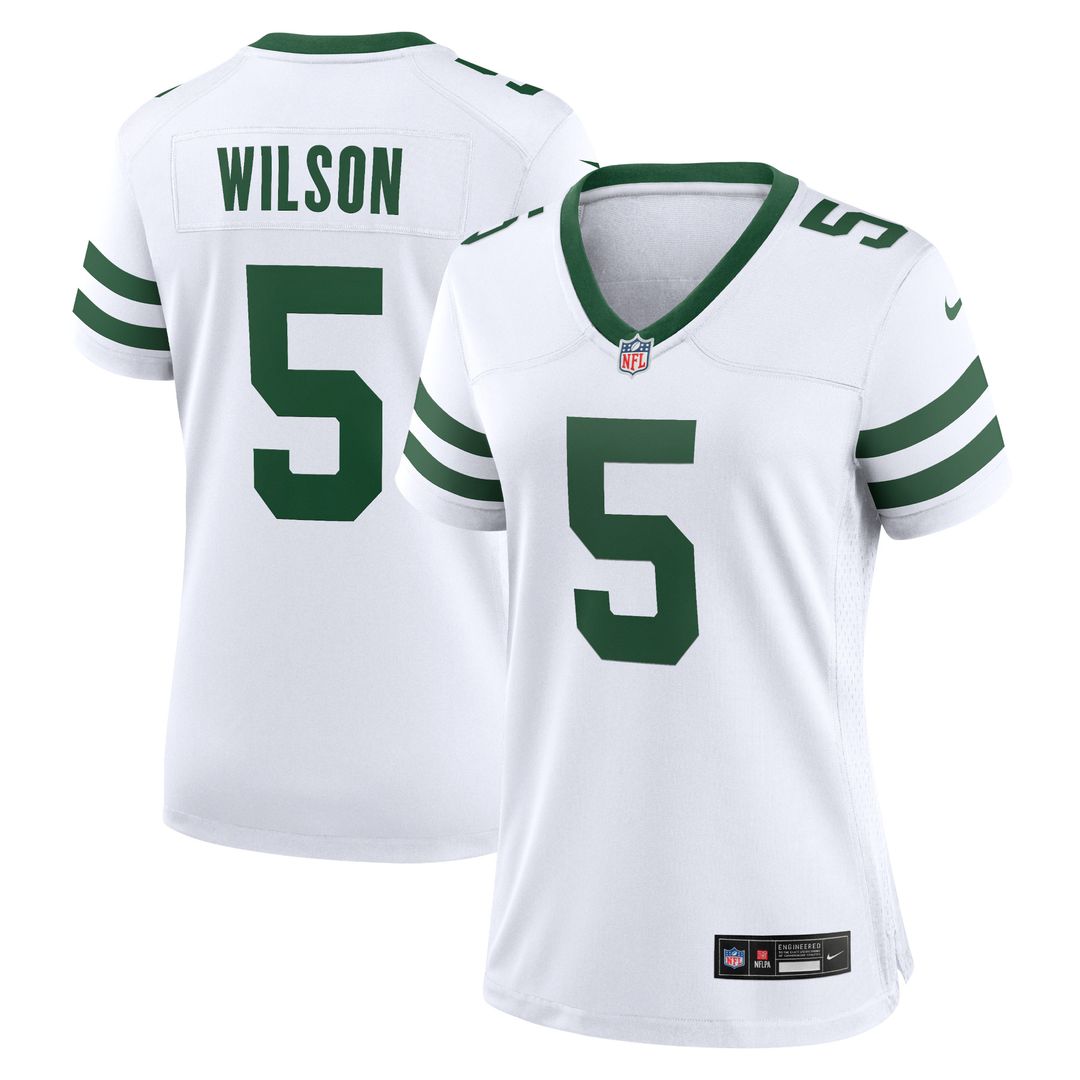 Garrett Wilson New York Jets Nike Women's Game Jersey - Legacy Green