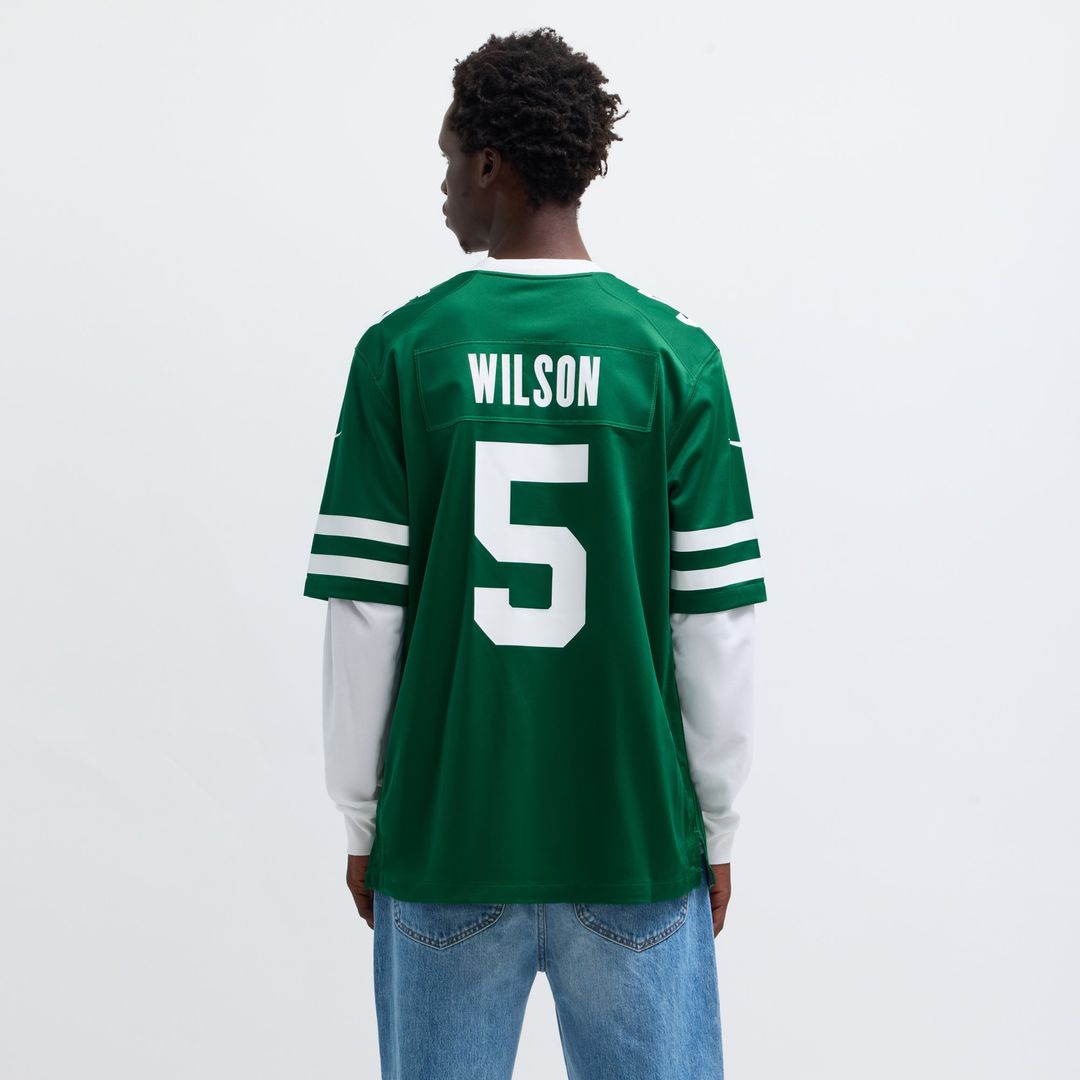 Garrett Wilson New York Jets Nike Game Jersey - Legacy White
