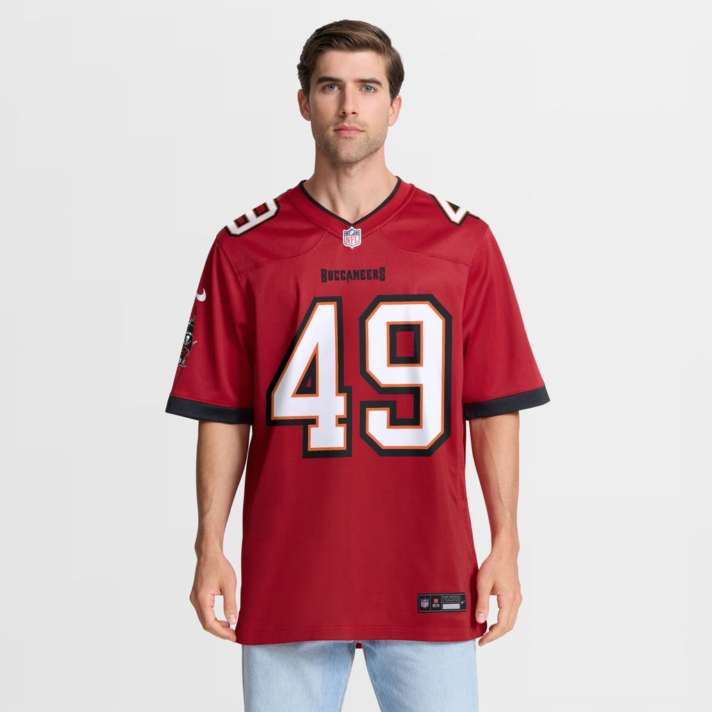 Owen Wright Tampa Bay Buccaneers Nike Team  Game Jersey -  Red