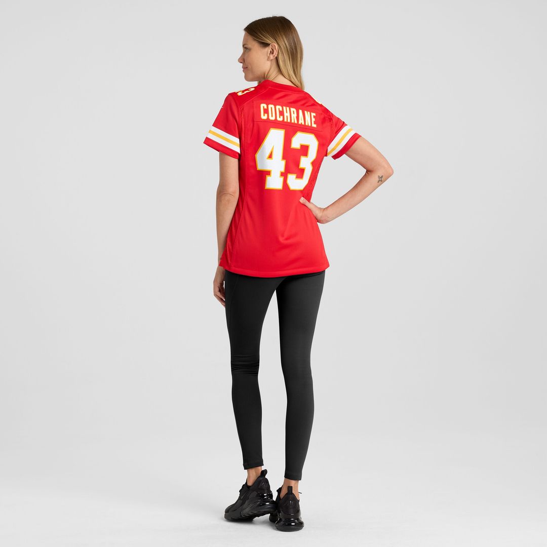 Jack Cochrane Kansas City Chiefs Nike Women's Game Player Jersey - Red