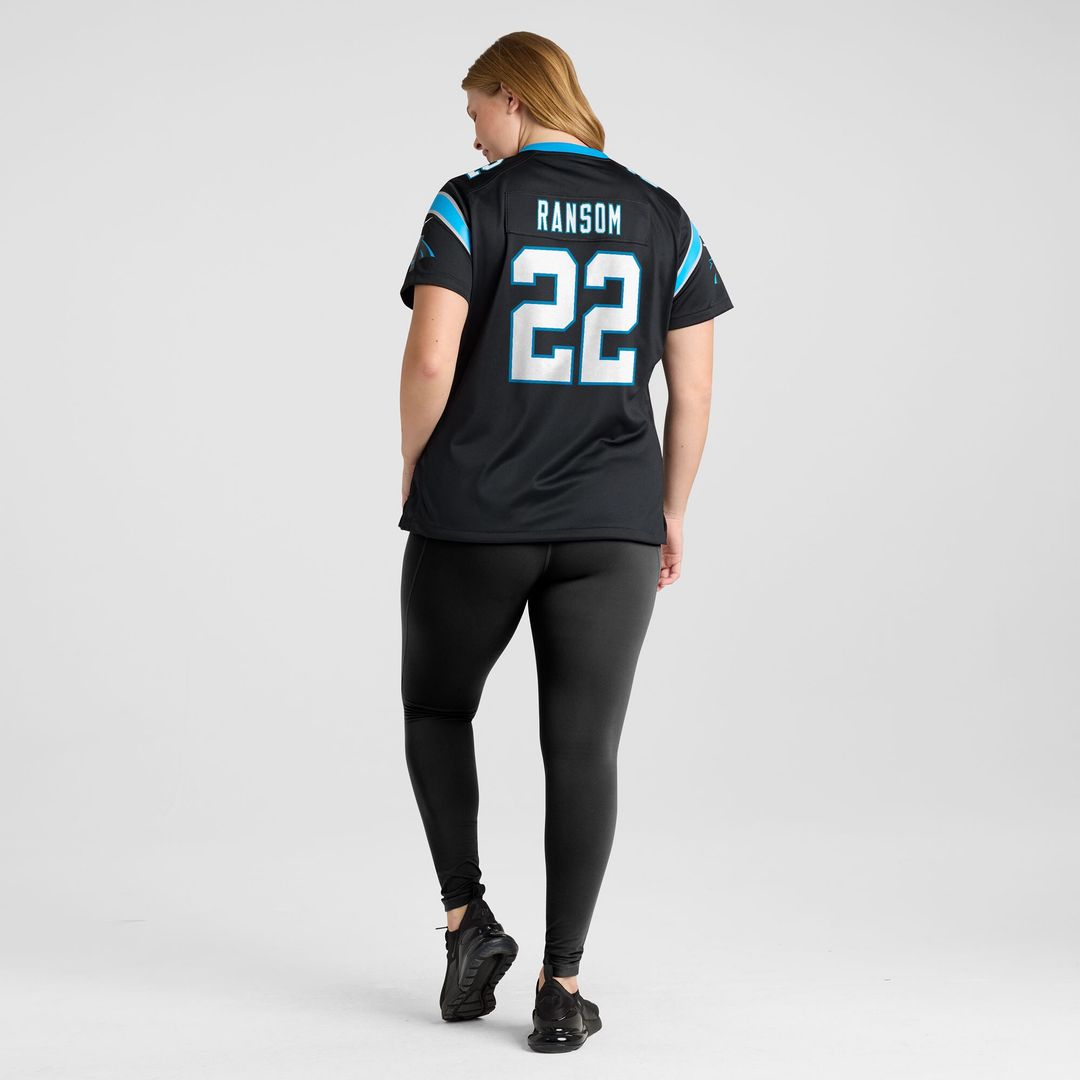 Lathan Ransom Carolina Panthers Nike Women's Team Game Jersey -  Black