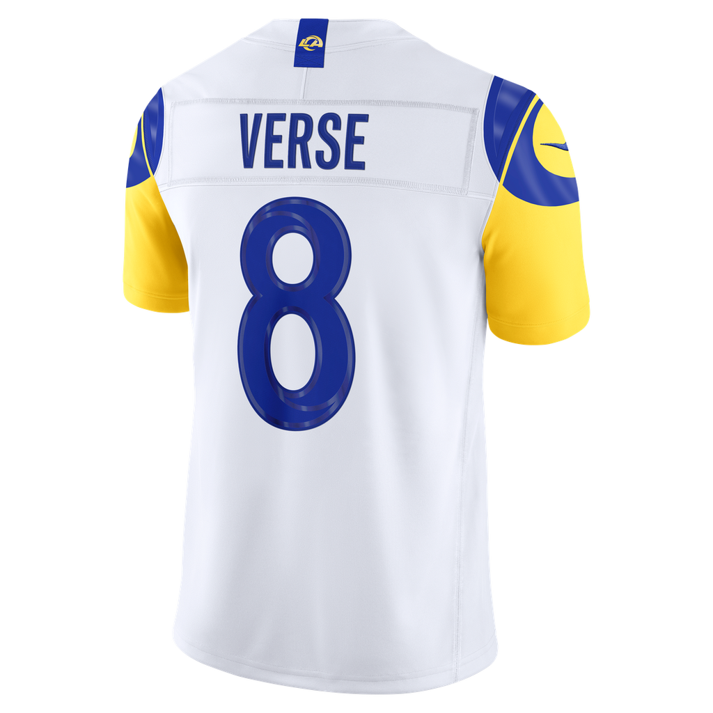 Jared Verse Los Angeles Rams Nike Vapor F.U.S.E. Stitched Limited Jersey - Royal