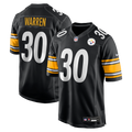 Jaylen Warren Pittsburgh Steelers Nike Game Player Jersey - Black