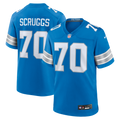Juice Scruggs Detroit Lions Nike Team Game Jersey -  Blue
