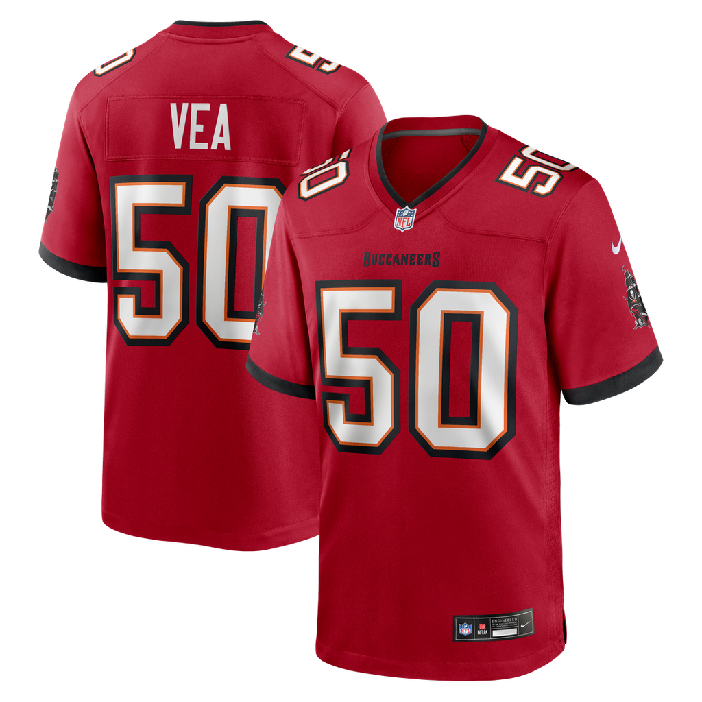 Vita Vea Tampa Bay Buccaneers Nike  Game Jersey -  Red
