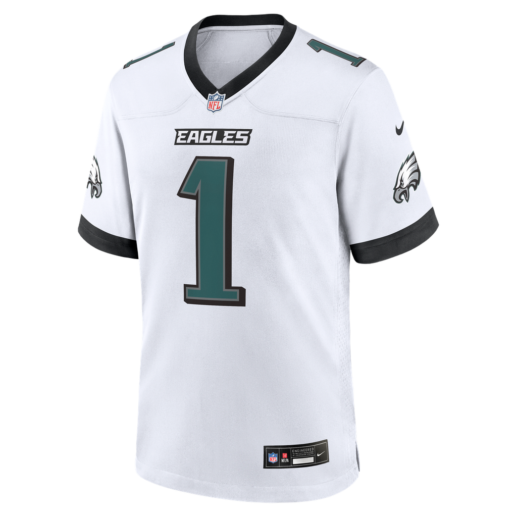 Jalen Hurts Philadelphia Eagles Nike Game Jersey -  White