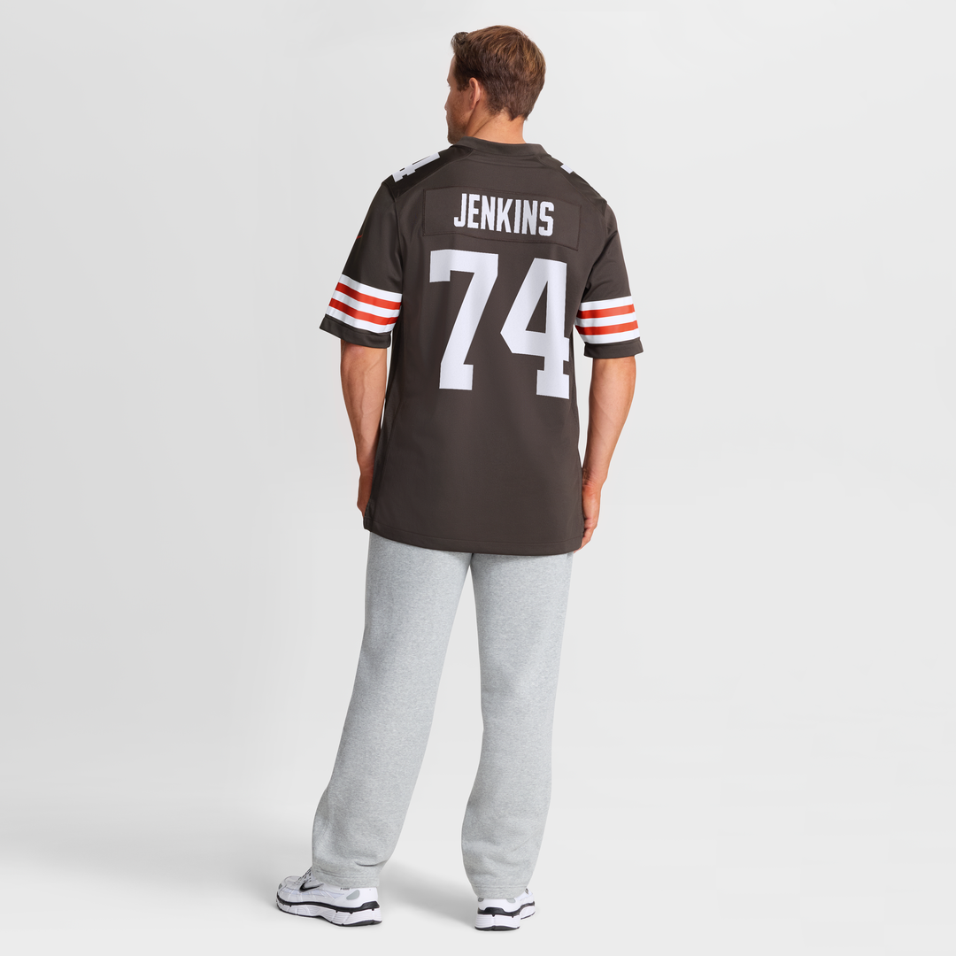 Elgton Jenkins Cleveland Browns Nike Team Game Jersey -  Brown