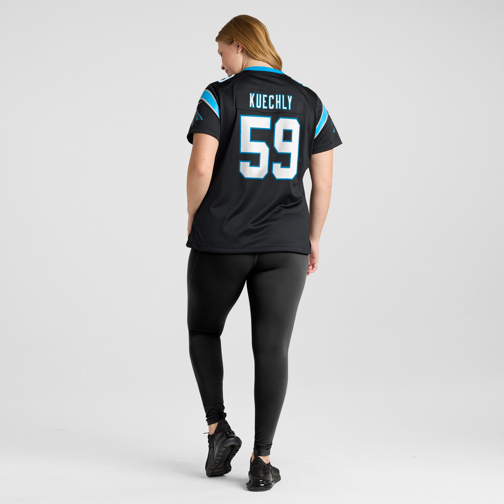 Luke Kuechly Carolina Panthers Nike Women's Team Game Jersey -  Black