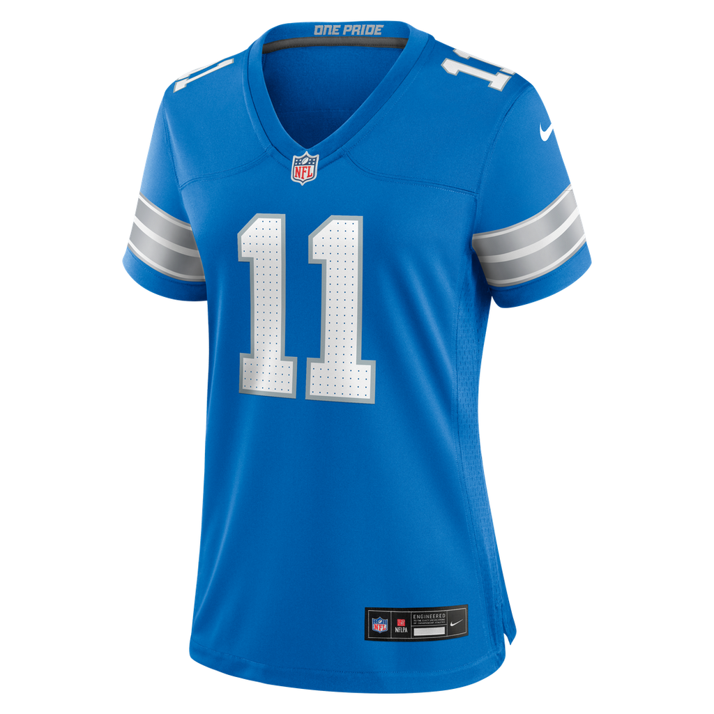 Damone Clark Detroit Lions Nike Women's Team Game Jersey -  Blue