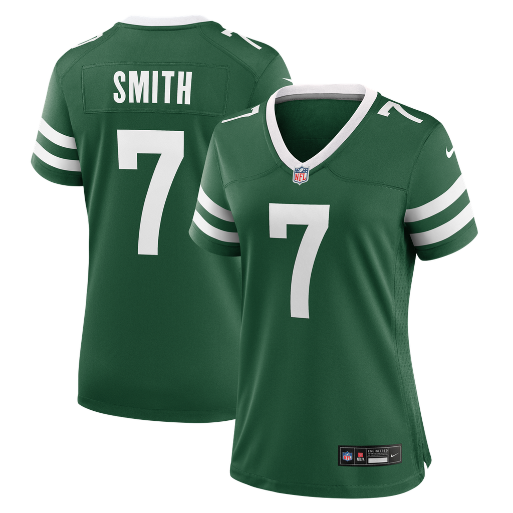 Geno Smith New York Jets Nike Women's Game Jersey - Legacy Green