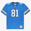 Calvin Johnson Detroit Lions Mitchell & Ness Big & Tall 2007 Legacy Retired Player Jersey - Blue