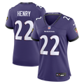 Derrick Henry Baltimore Ravens Nike Women's Team Game Jersey - Purple