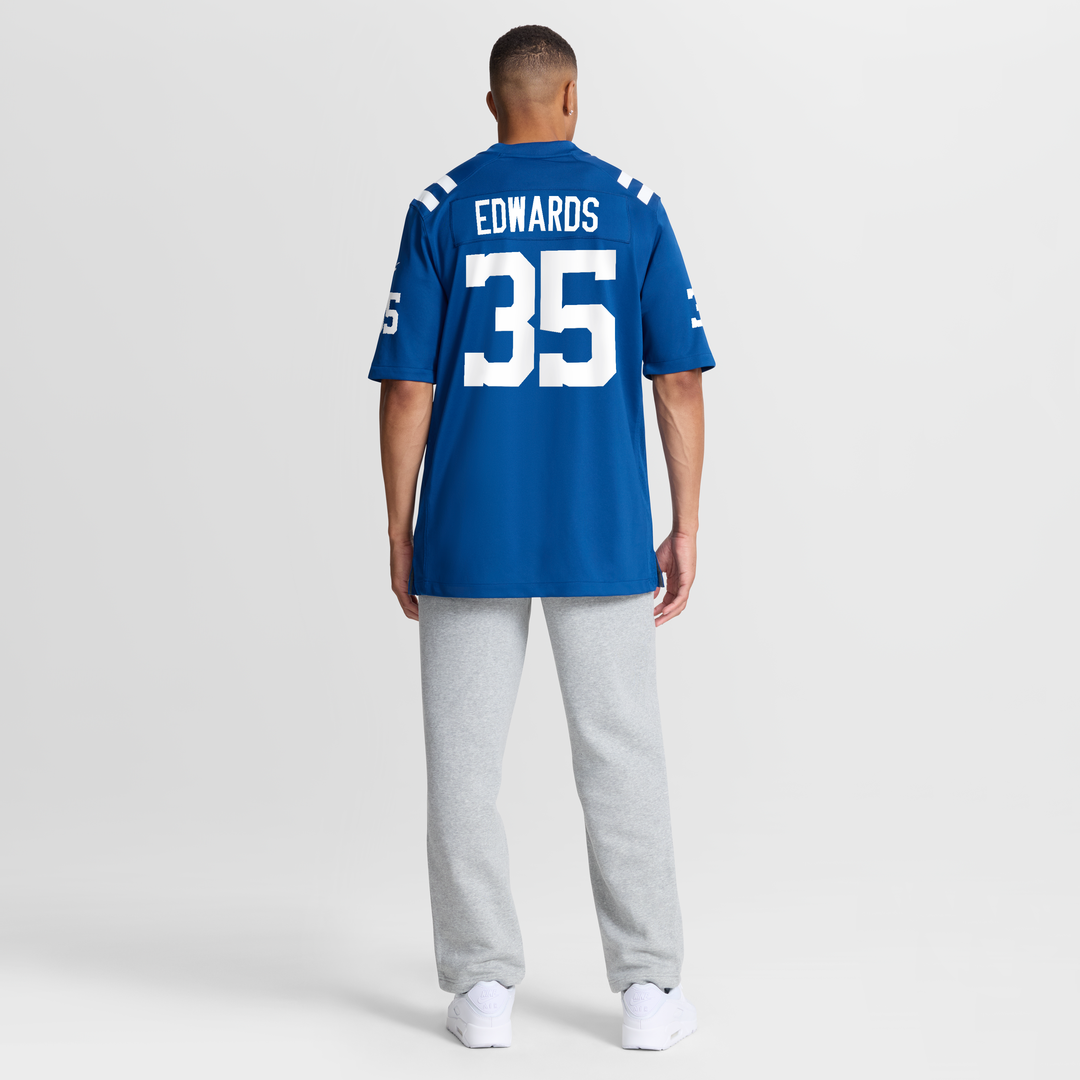 Johnathan Edwards Indianapolis Colts Nike Team Game Jersey -  Royal
