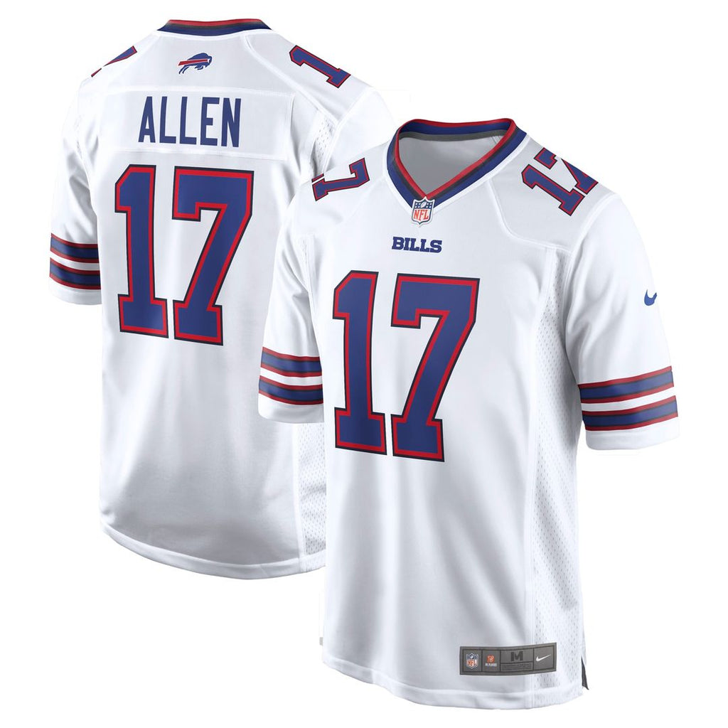 Josh Allen Buffalo Bills Nike White Game Player Jersey - White