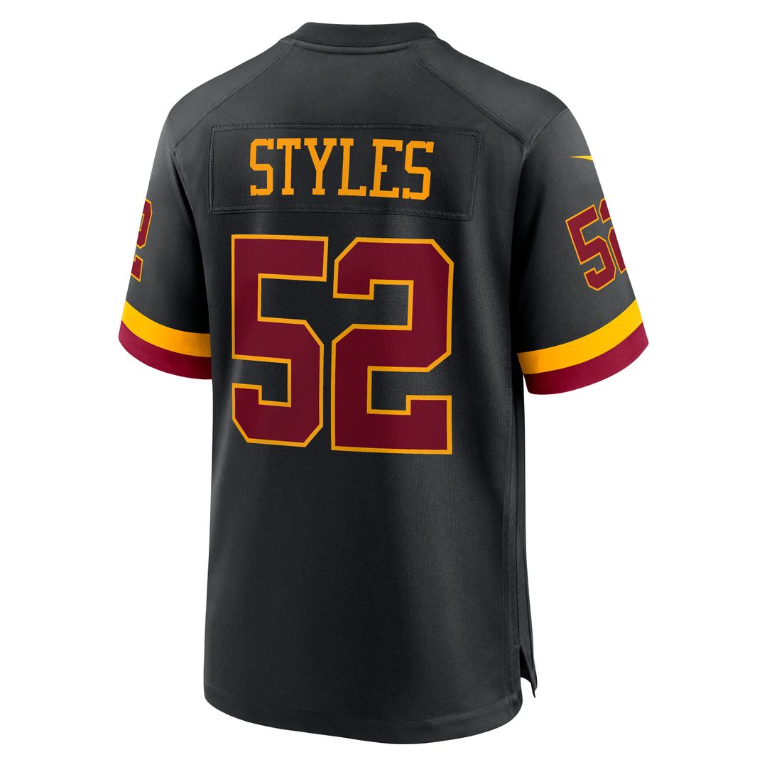 Sonny Styles Washington Commanders Nike 2026 NFL Draft First Round Pick No. 7 Team Game Jersey - Burgundy