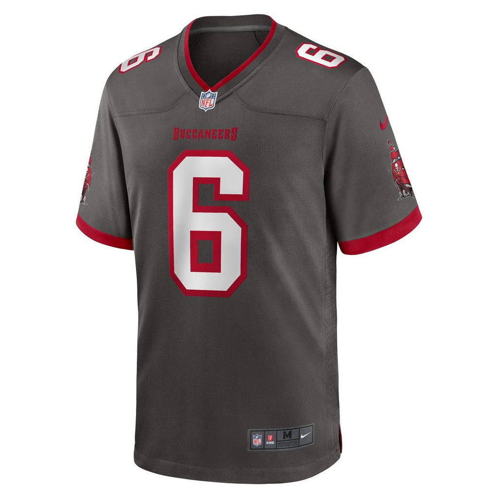 Baker Mayfield Tampa Bay Buccaneers Nike Alternate Game Player Jersey - Pewter