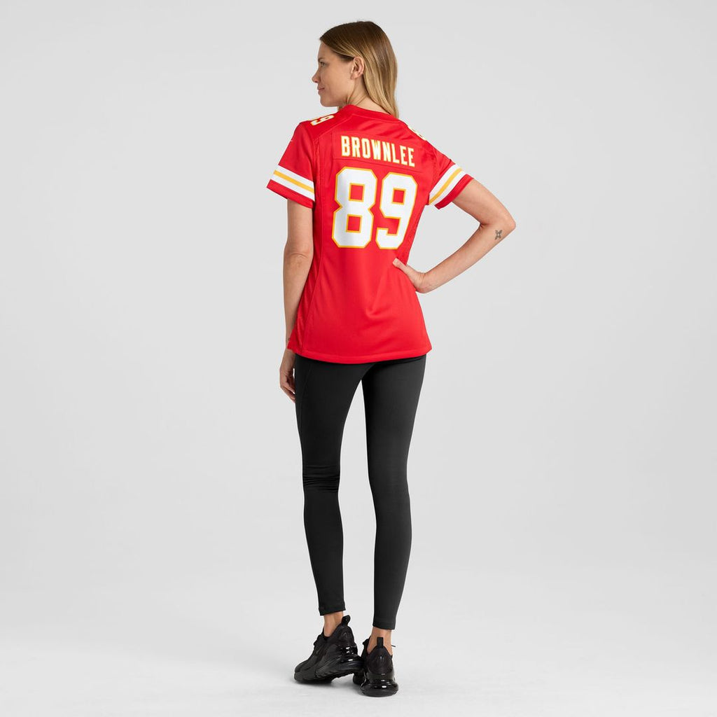 Jason Brownlee Kansas City Chiefs Nike Women's Team Game Jersey -  Red