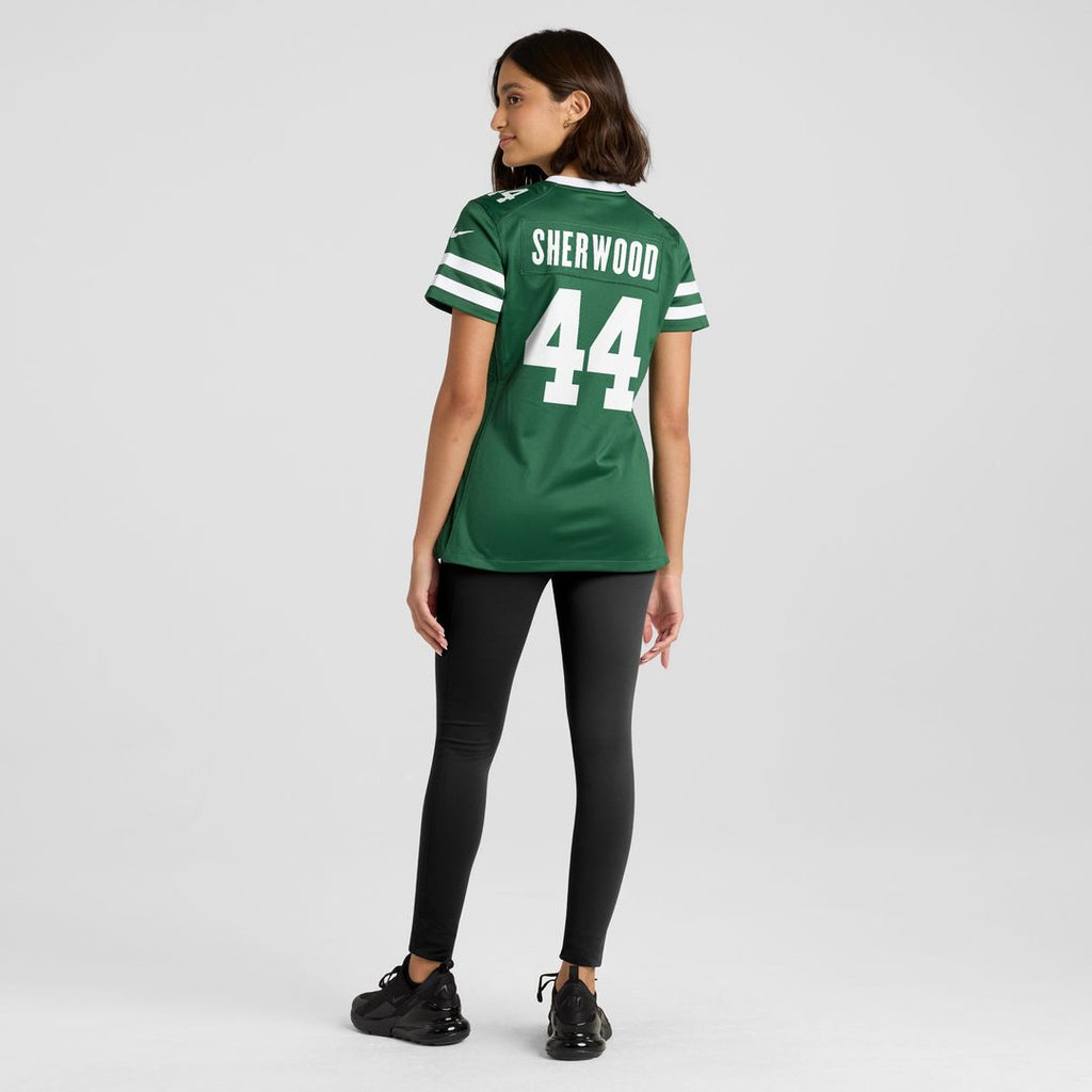 Jamien Sherwood New York Jets Nike Women's Game Jersey - Legacy Green