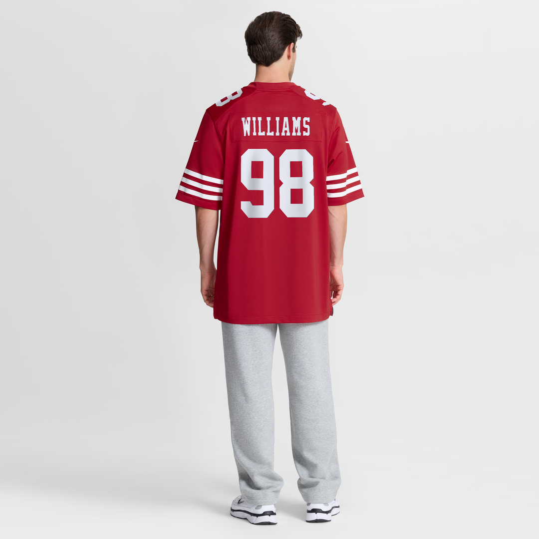 Mykel Williams San Francisco 49ers Nike Game Player Jersey - Scarlet