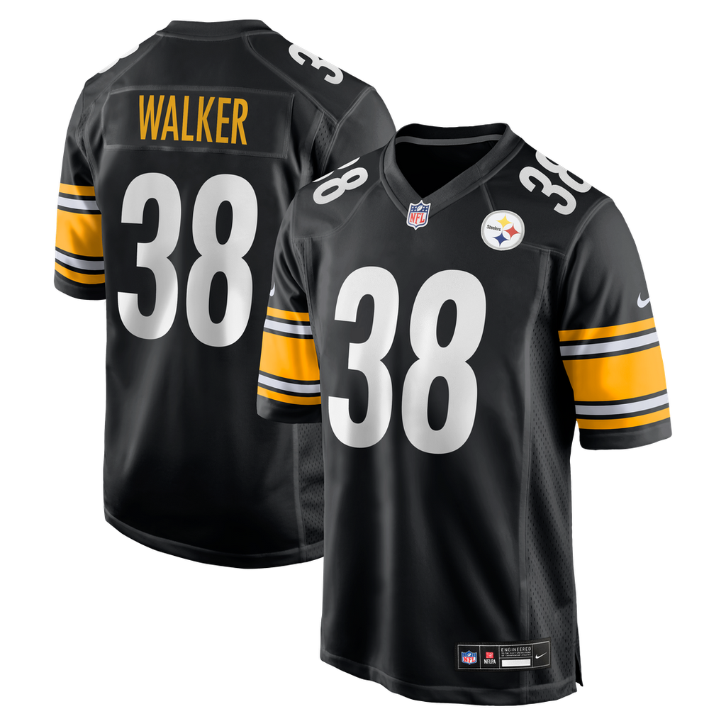 Mykal Walker Pittsburgh Steelers Nike Team Game Jersey -  Black
