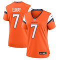 John Elway Denver Broncos Nike Women's Team Retired Player Game Jersey - Orange